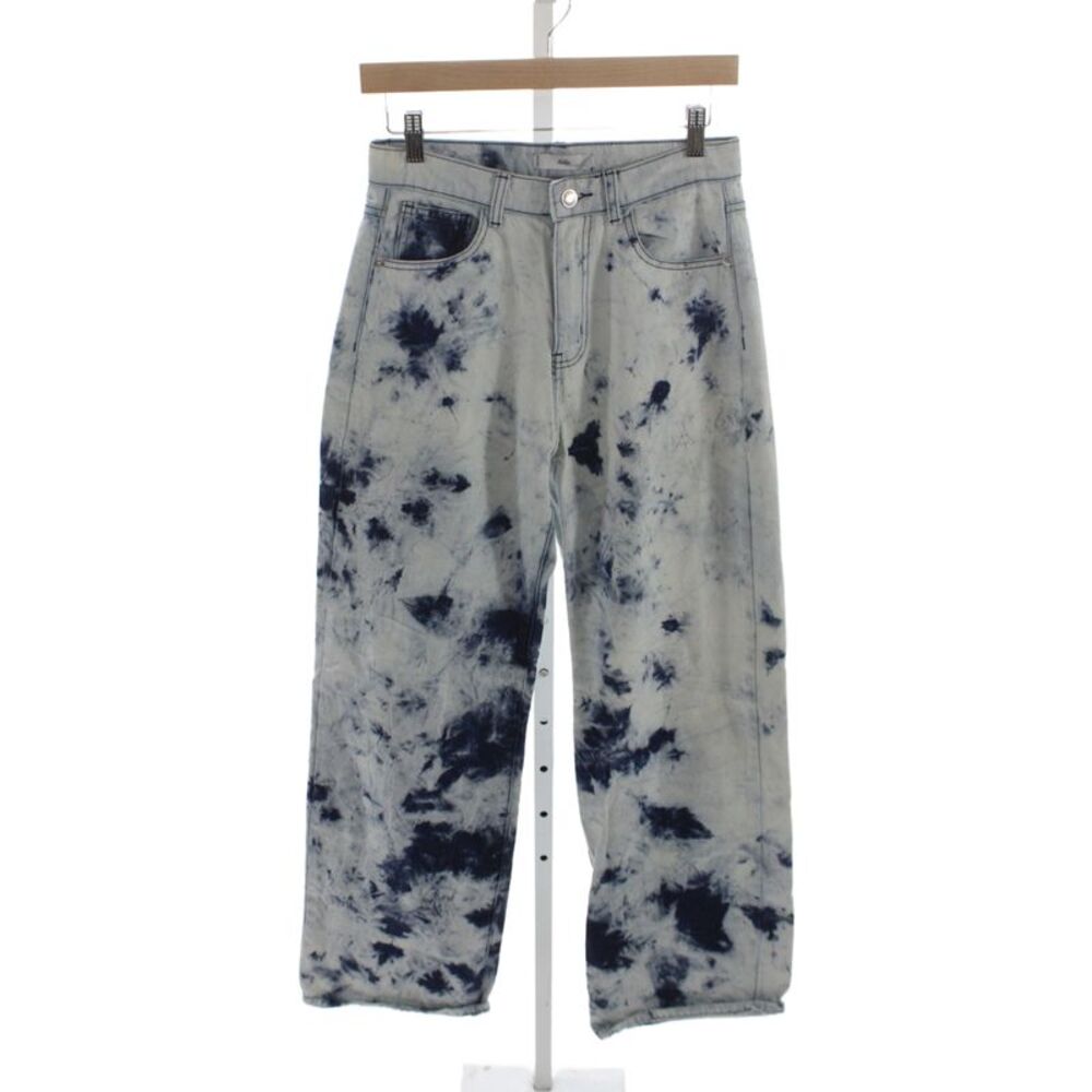 Adika Women Blue Tie Dye Straight Jeans Size M